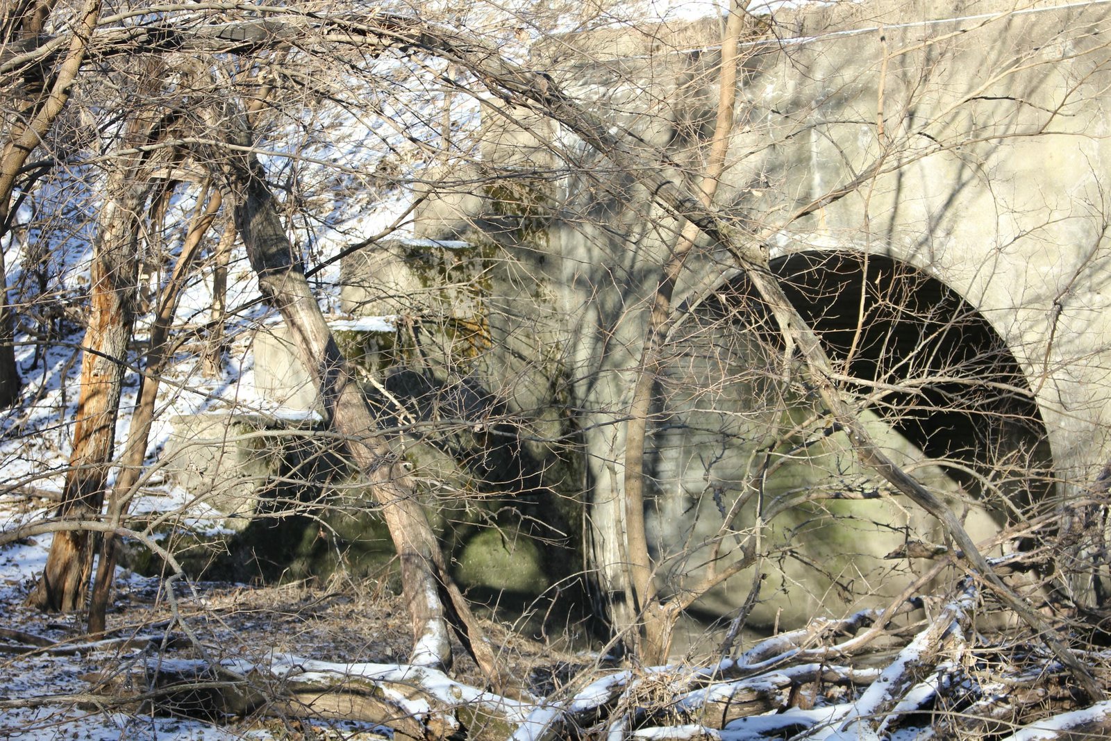West abutment